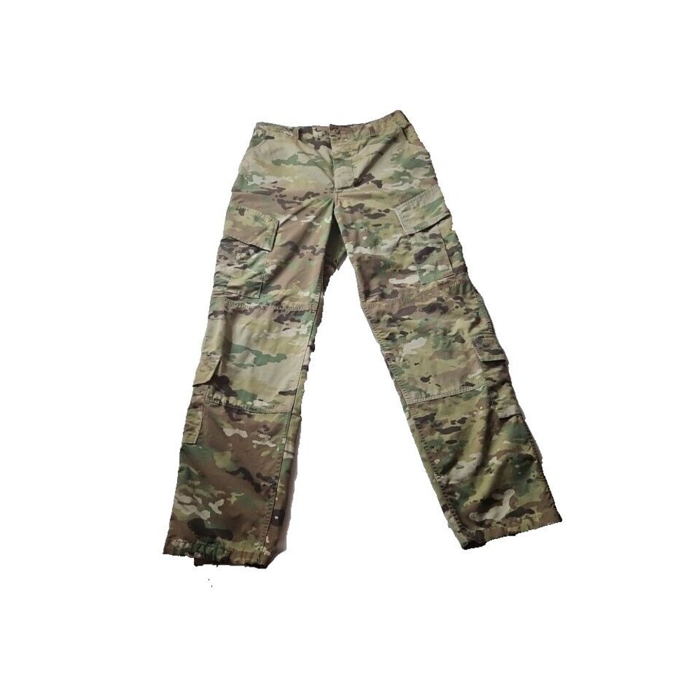 US Army Camo Trouser Insect Repellent Pants Size Medium Long